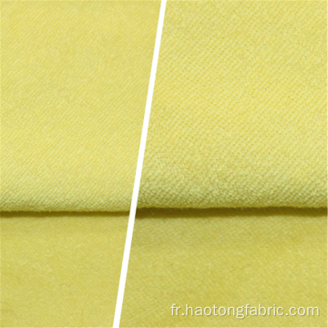 Tissus en éponge T / C en coton polyester solide léger